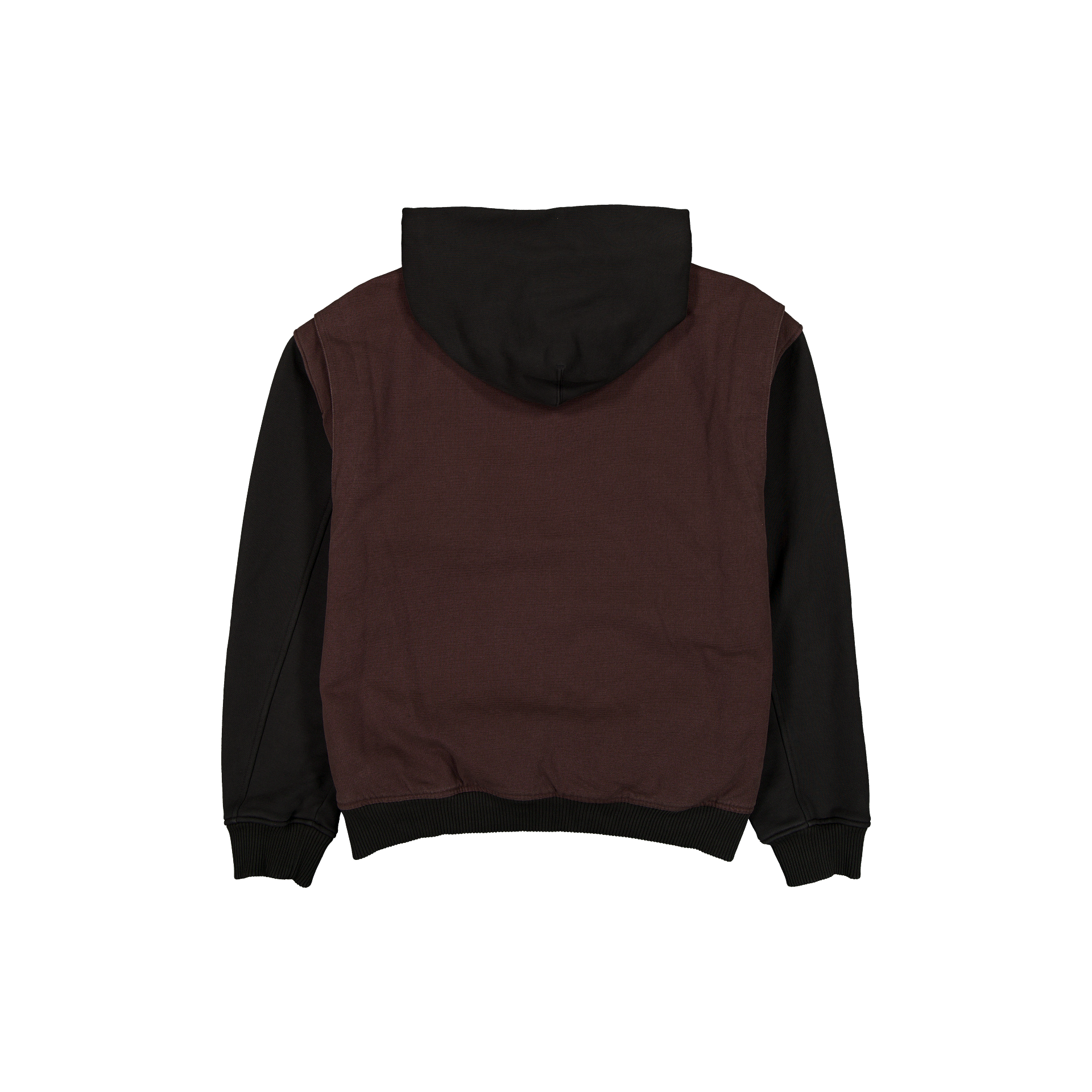 New Era Branded Cap Commuters Bomber Knit Dark Brown Full-Zip Hoodie
