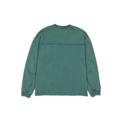 New Era Branded Alden II Pine Needle Green Crewneck