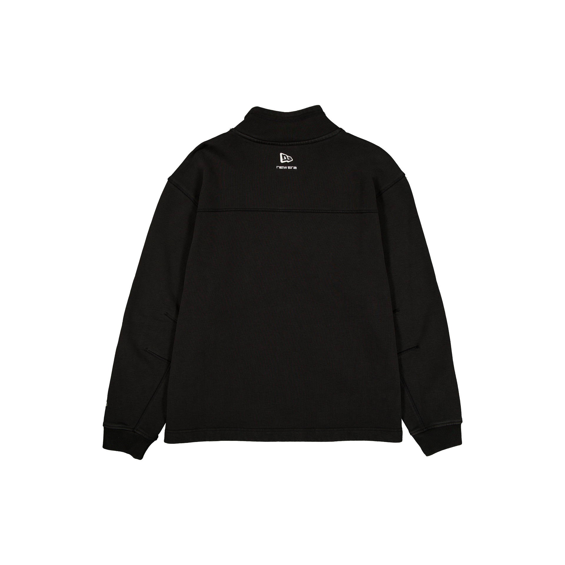 New Era Branded Alden Black Half-Zip