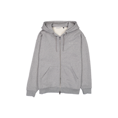 New Era Branded Cap Commuters Washed Heather Gray Full-Zip Hoodie
