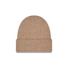 New Era Cap Speckled Khaki Cuff Knit Beanie Hat