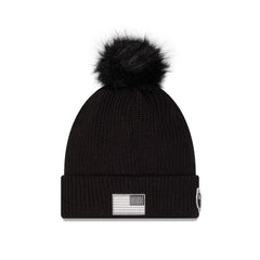 Las Vegas Raiders 2026 Salute to Service Women's Pom Knit Hat