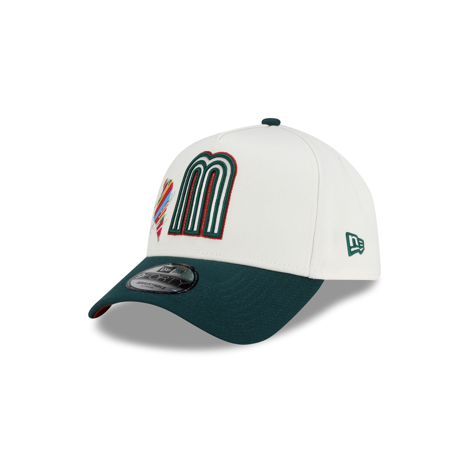 Mexico Baseball Trompo 9FORTY A-Frame Snapback Hat