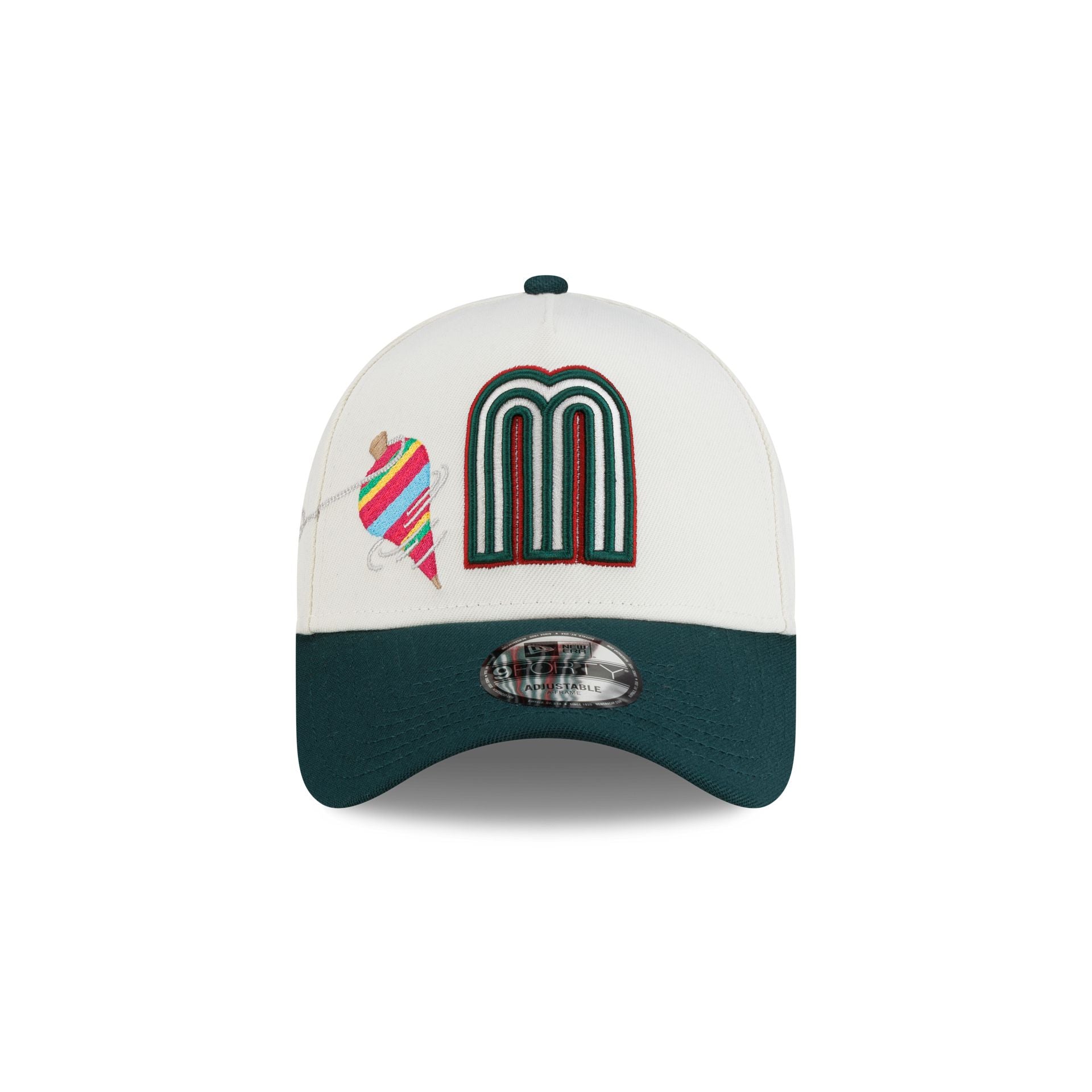 Mexico Baseball Trompo 9FORTY A-Frame Snapback Hat