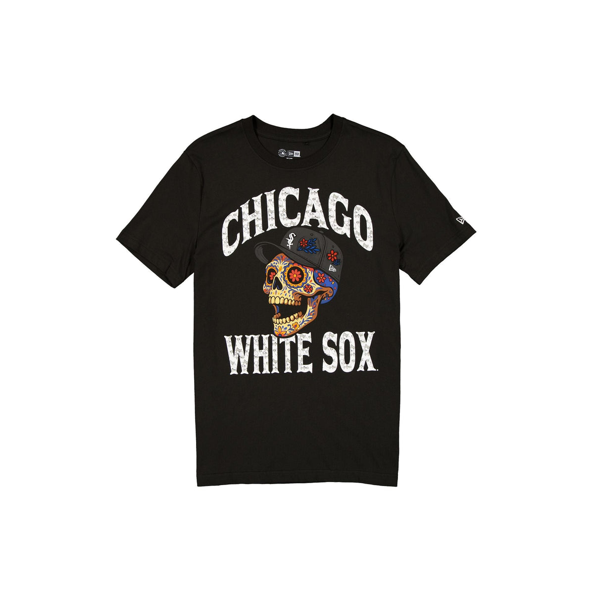 Chicago White Sox Day of the Dead Black T-Shirt