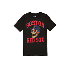 Boston Red Sox Day of the Dead Black T-Shirt