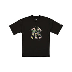 New York Yankees Camo Logo Black T-Shirt