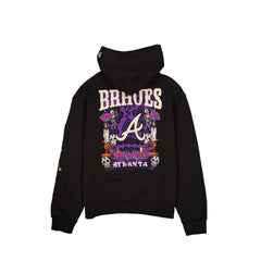 Atlanta Braves Day of the Dead Black Hoodie