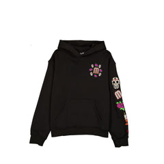 Mexico Baseball Day of the Dead Black Hoodie