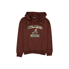 Atlanta Braves Camo Logo Brown Hoodie