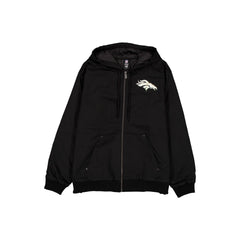 Denver Broncos Camo Logo Black Full-Zip Jacket