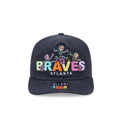 Atlanta Braves Day of the Dead Skeleton Dance 19TWENTY Snapback Hat