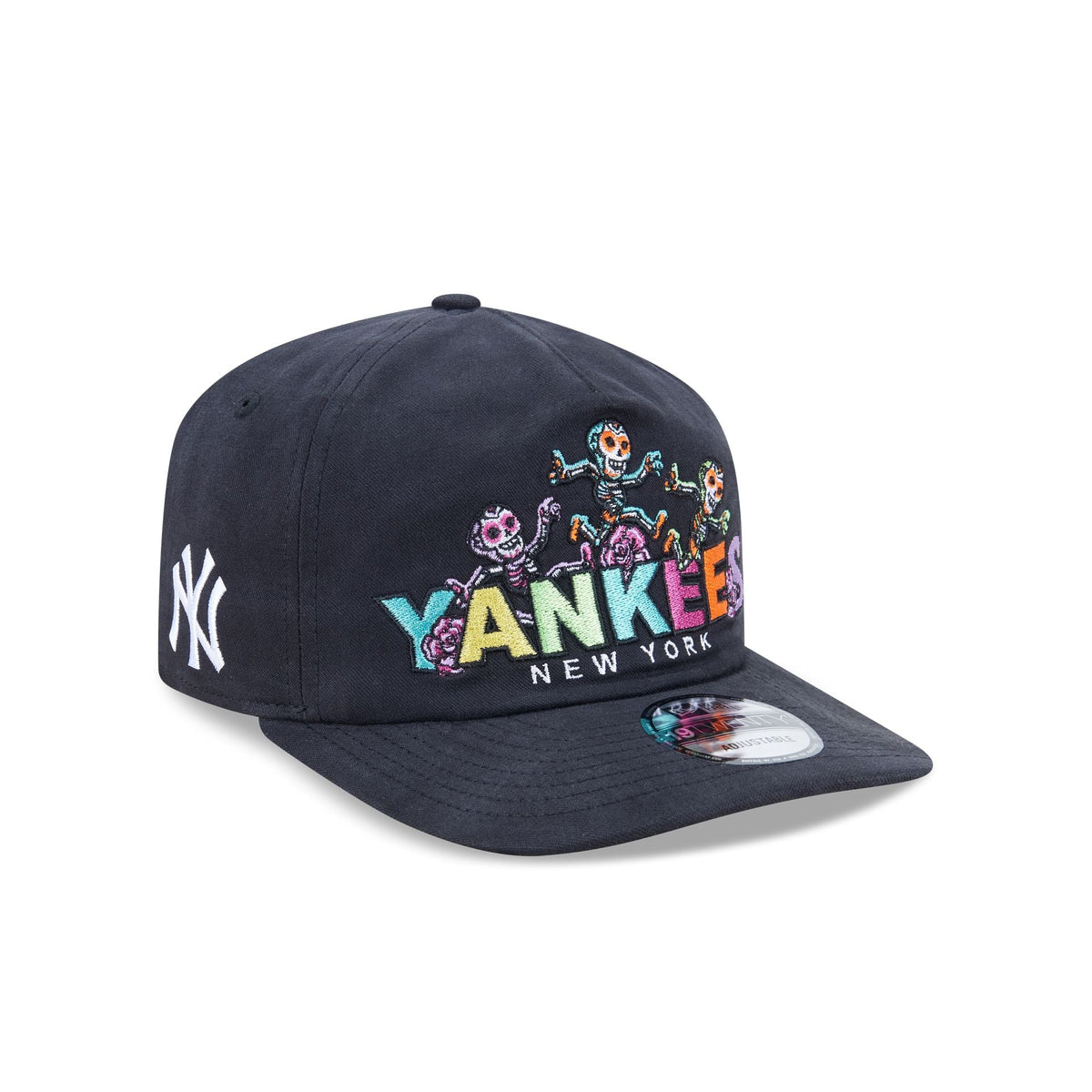 New York Yankees Day of the Dead Skeleton Dance 19TWENTY Snapback Hat