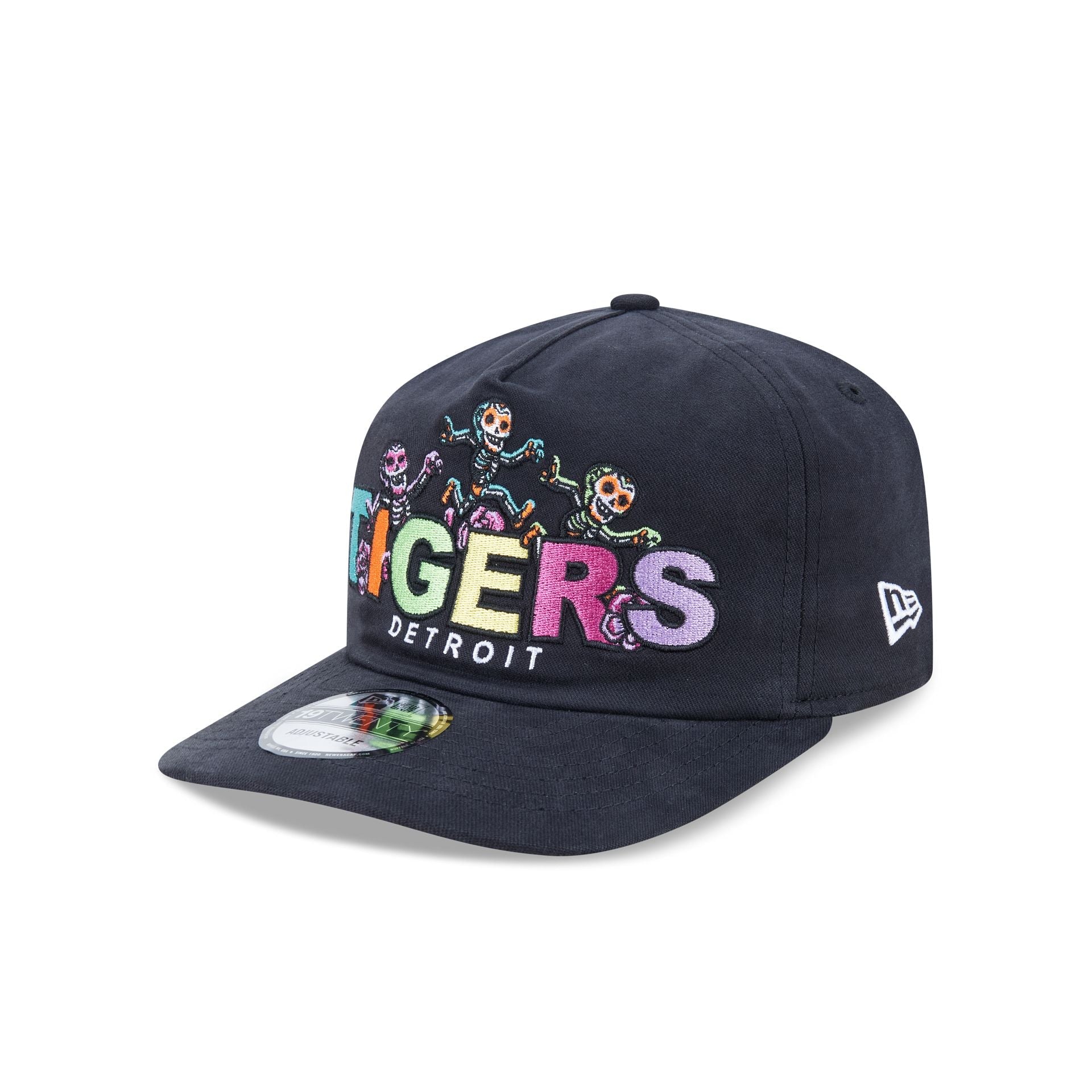 Detroit Tigers Day of the Dead Skeleton Dance 19TWENTY Snapback Hat