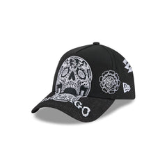 Chicago White Sox Day of the Dead Skull 9FORTY A-Frame Snapback Hat
