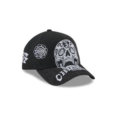 Chicago White Sox Day of the Dead Skull 9FORTY A-Frame Snapback Hat