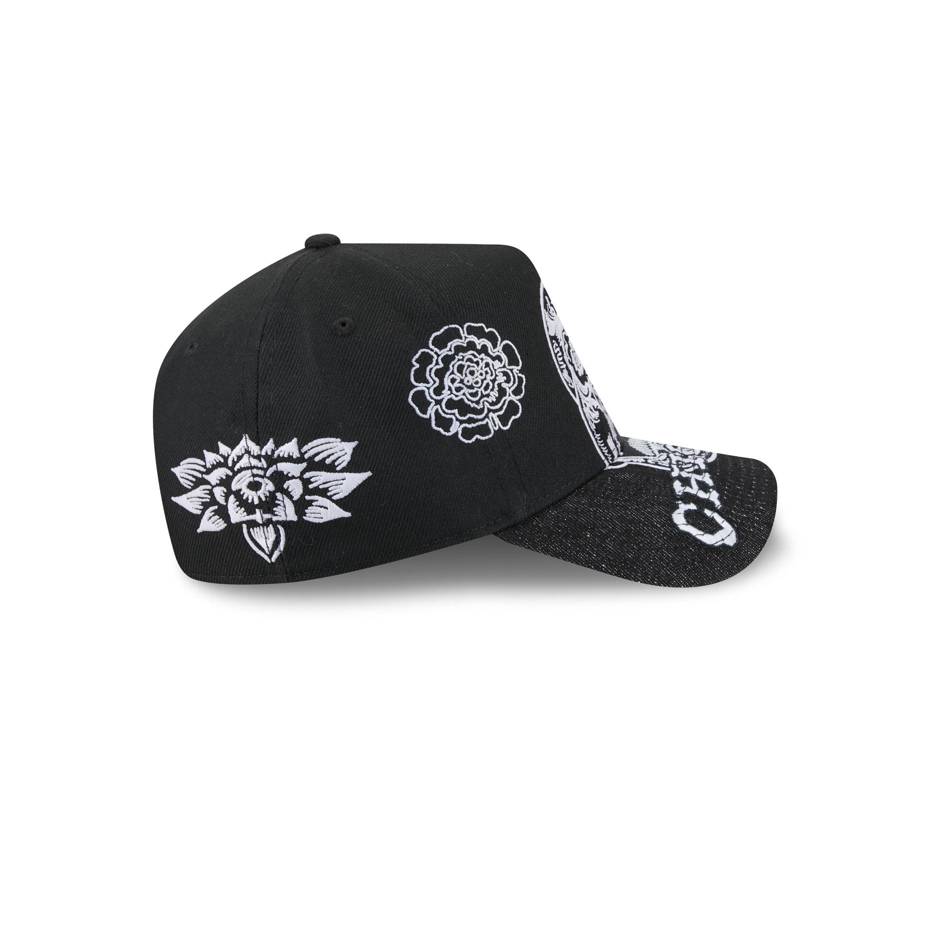 Chicago White Sox Day of the Dead Skull 9FORTY A-Frame Snapback Hat