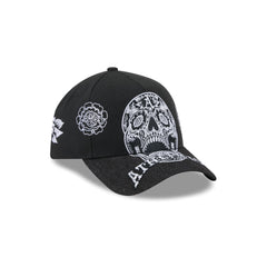Athletics Day of the Dead Skull 9FORTY A-Frame Snapback Hat