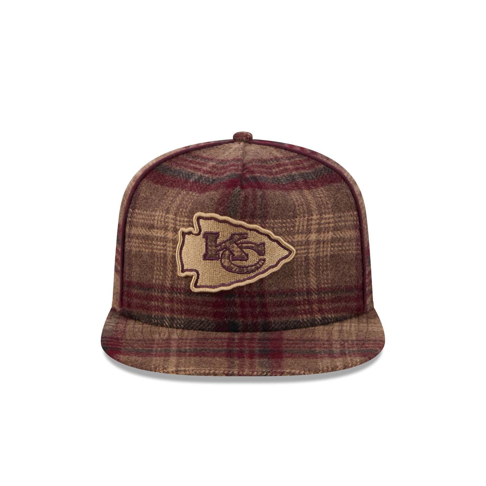 Kansas City Chiefs Fall Plaid 19TWENTY Snapback Hat