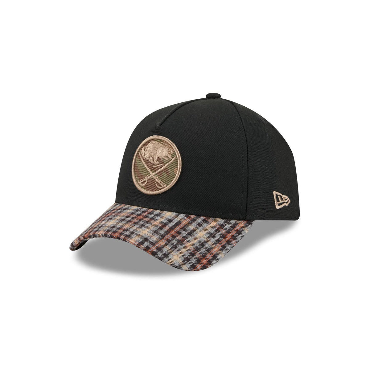 Buffalo Sabres Fall Plaid Visor 59FORTY A-Frame Fitted Hat