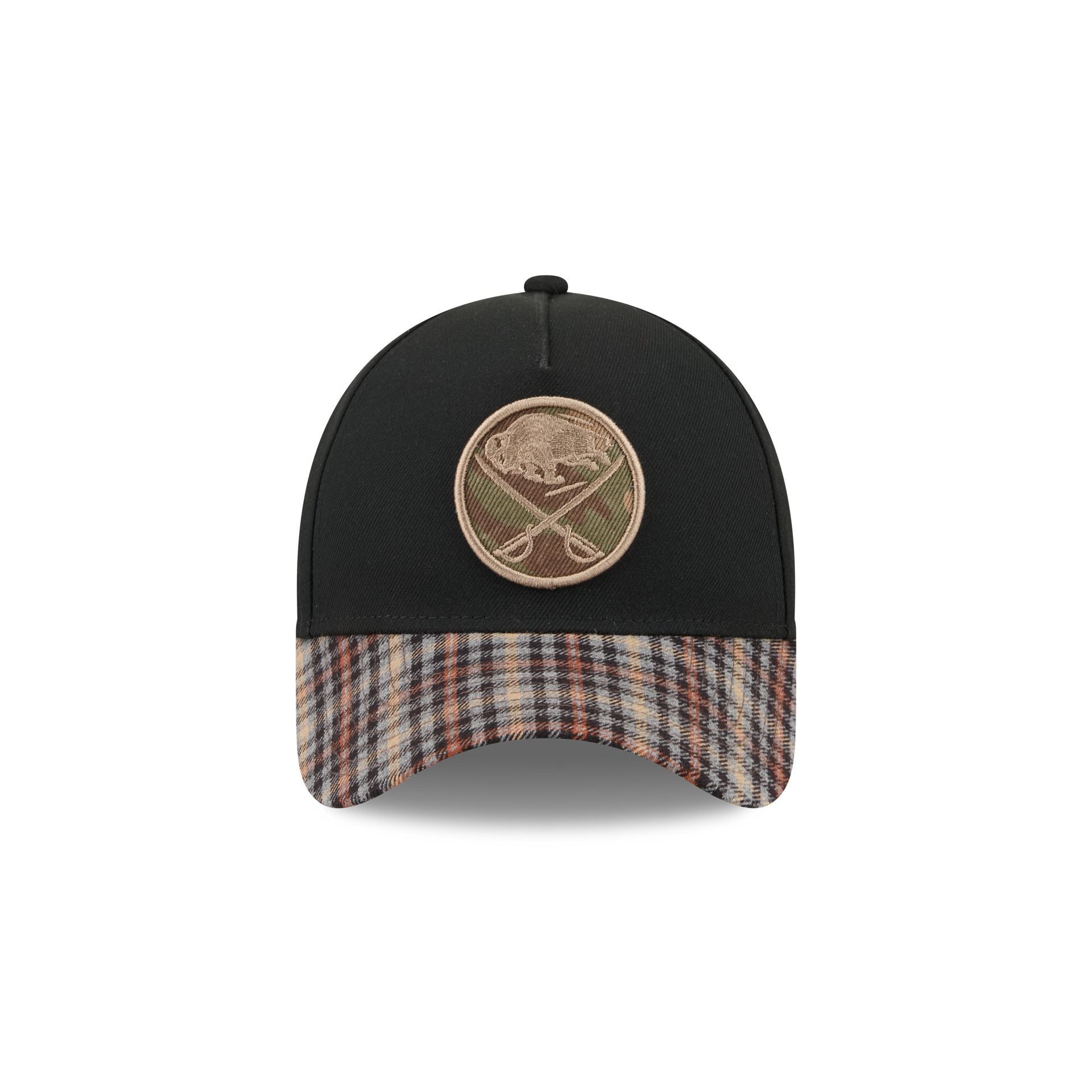 Buffalo Sabres Fall Plaid Visor 59FORTY A-Frame Fitted Hat