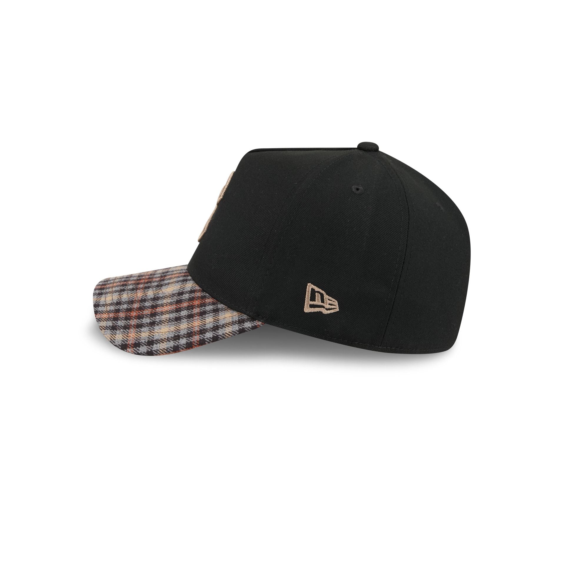 Chicago Cubs Fall Plaid Visor 59FORTY A-Frame Fitted Hat
