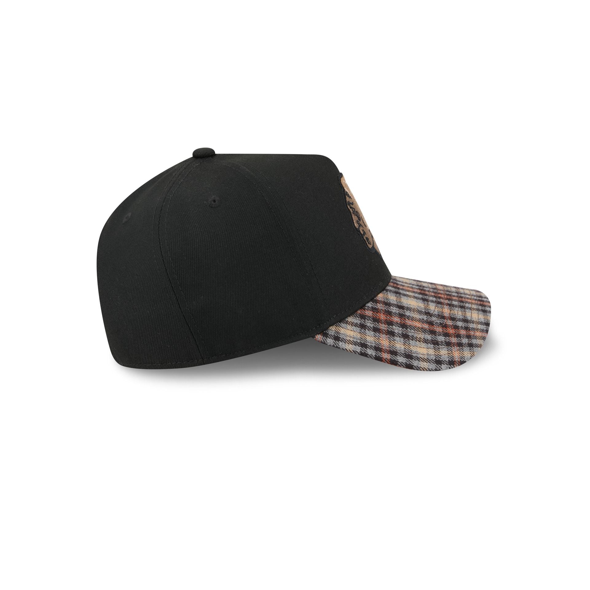Chicago Blackhawks Fall Plaid Visor 59FORTY A-Frame Fitted Hat