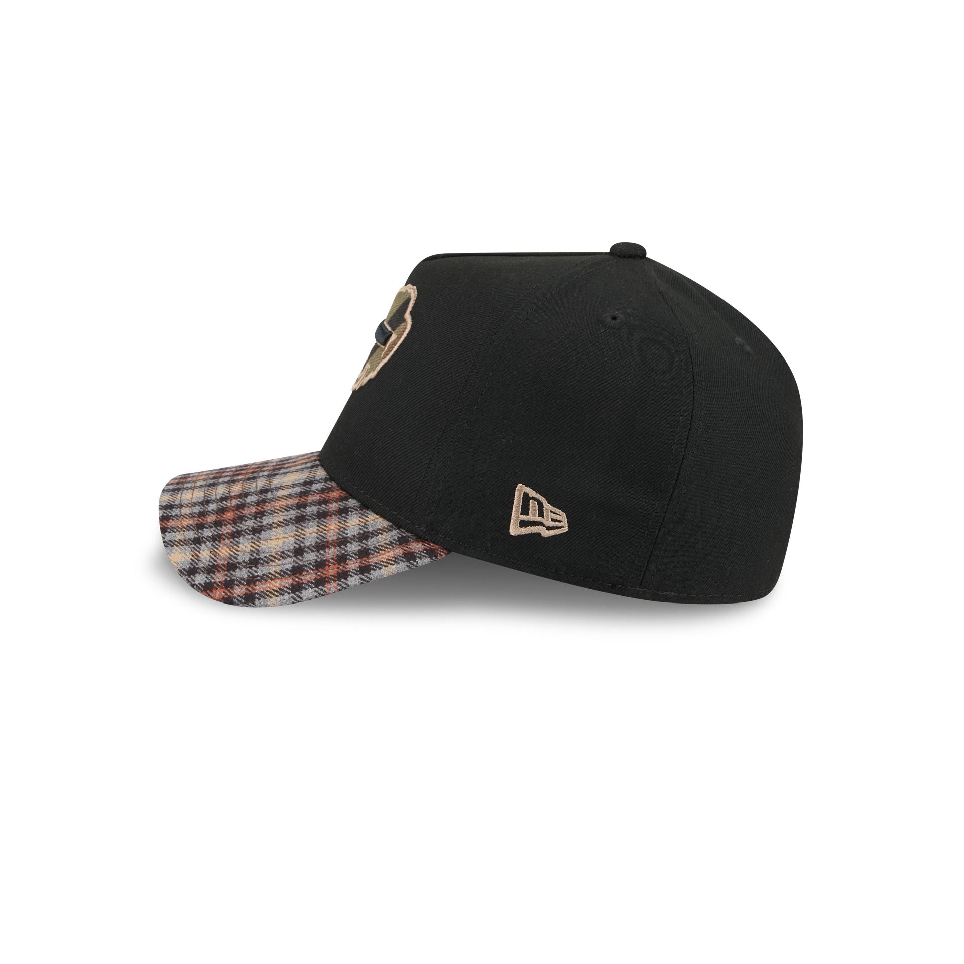Buffalo Bills Fall Plaid Visor 59FORTY A-Frame Fitted Hat