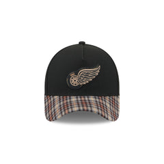 Detroit Red Wings Fall Plaid Visor 59FORTY A-Frame Fitted Hat