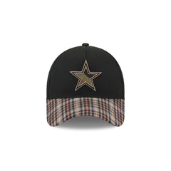 Dallas Cowboys Fall Plaid Visor 59FORTY A-Frame Fitted Hat