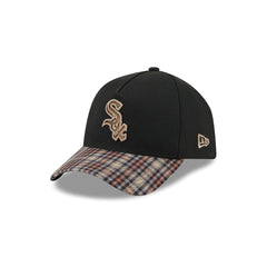 Chicago White Sox Fall Plaid Visor 59FORTY A-Frame Fitted Hat