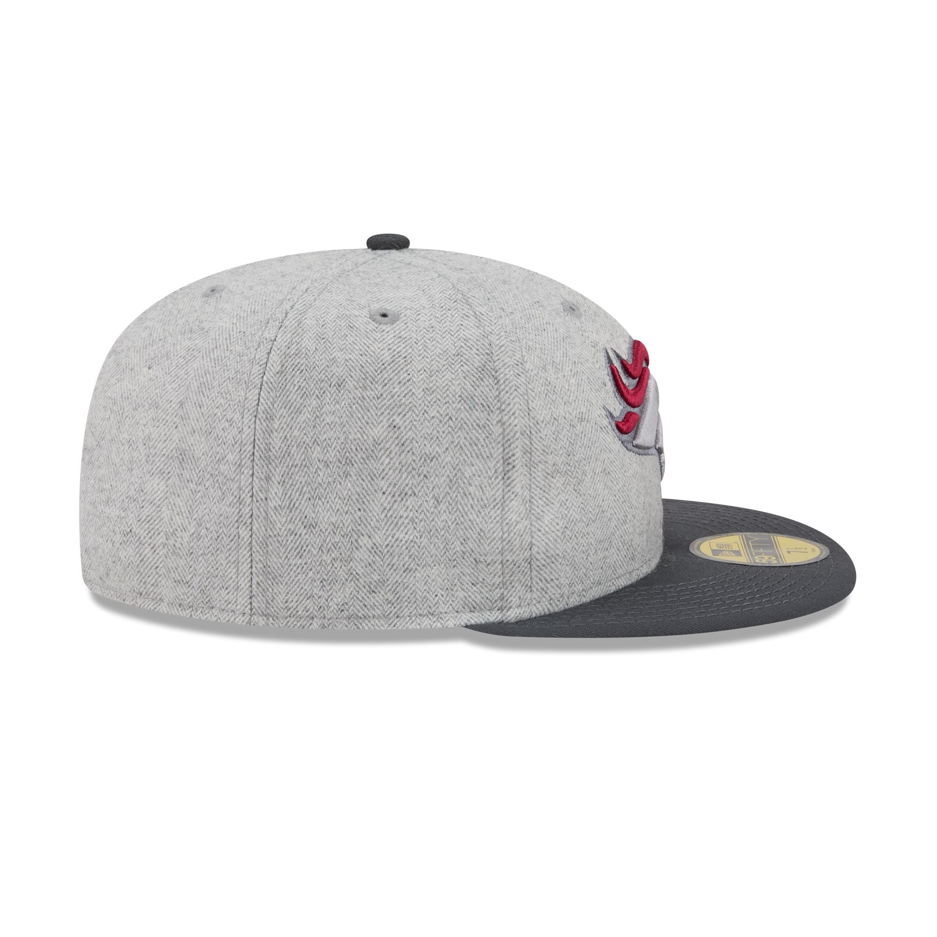 Denver Broncos Gray Herringbone 59FIFTY Fitted Hat