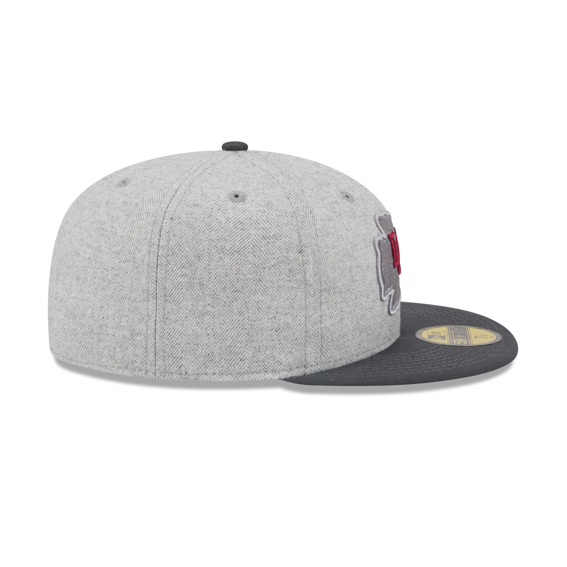Kansas City Chiefs Gray Herringbone 59FIFTY Fitted Hat