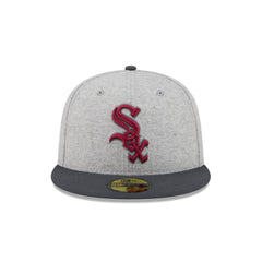 Chicago White Sox Gray Herringbone 59FIFTY Fitted Hat