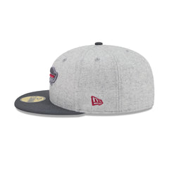 Buffalo Bills Gray Herringbone 59FIFTY Fitted Hat