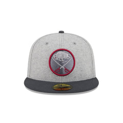 Buffalo Sabres Gray Herringbone 59FIFTY Fitted Hat