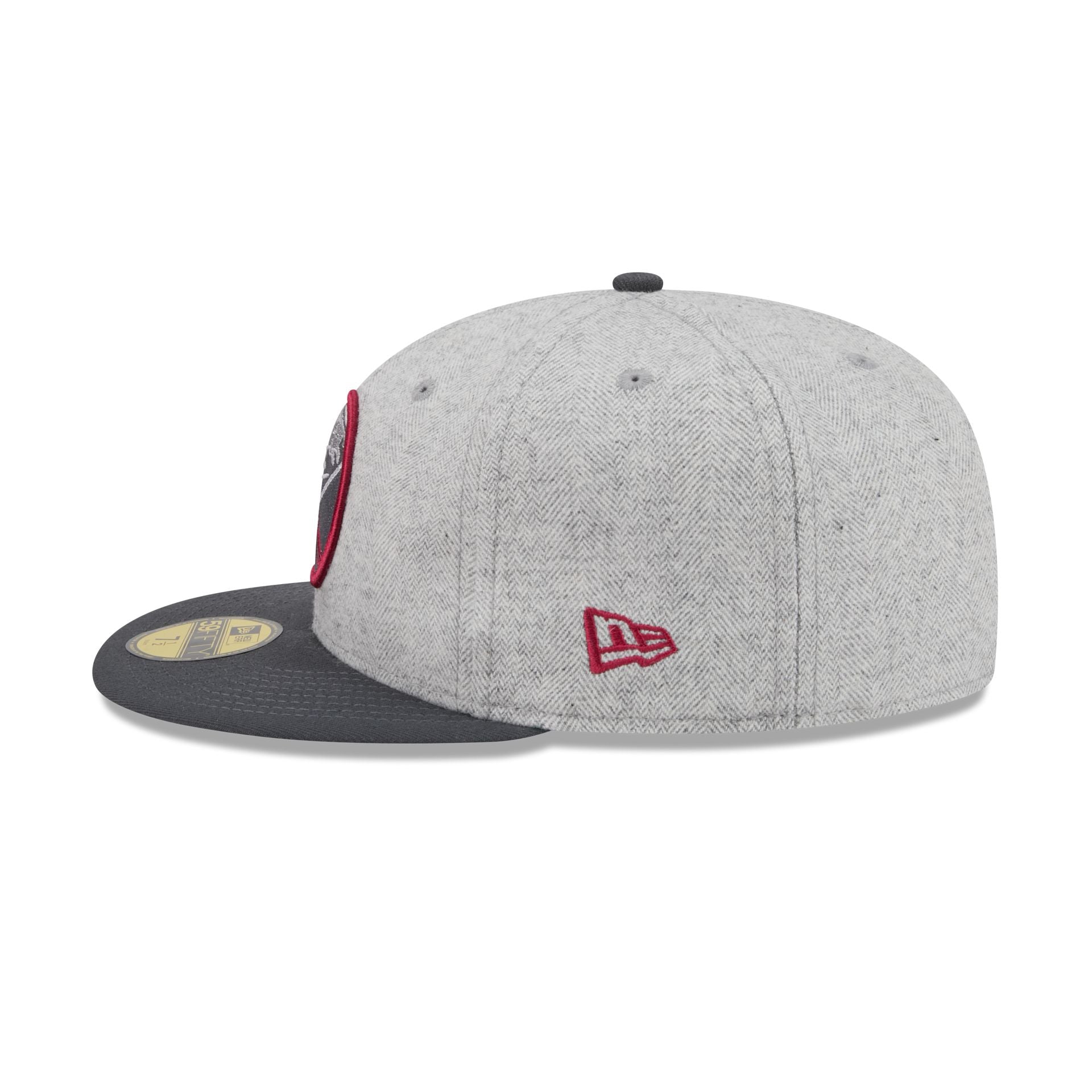 Buffalo Sabres Gray Herringbone 59FIFTY Fitted Hat