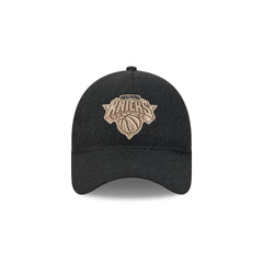 New York Knicks Camo Logo Boucle 9FORTY A-Frame Unstructured Snapback Hat
