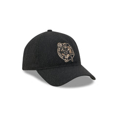 Boston Celtics Camo Logo Boucle 9FORTY A-Frame Unstructured Snapback Hat