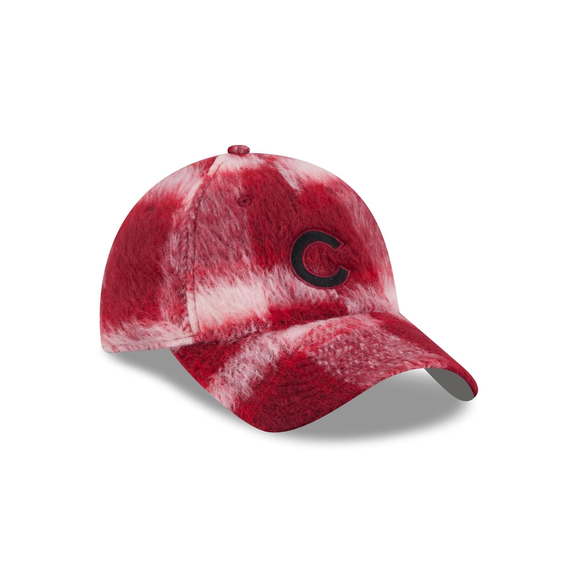 Chicago Cubs Brushed Plaid Casual Classic Adjustable