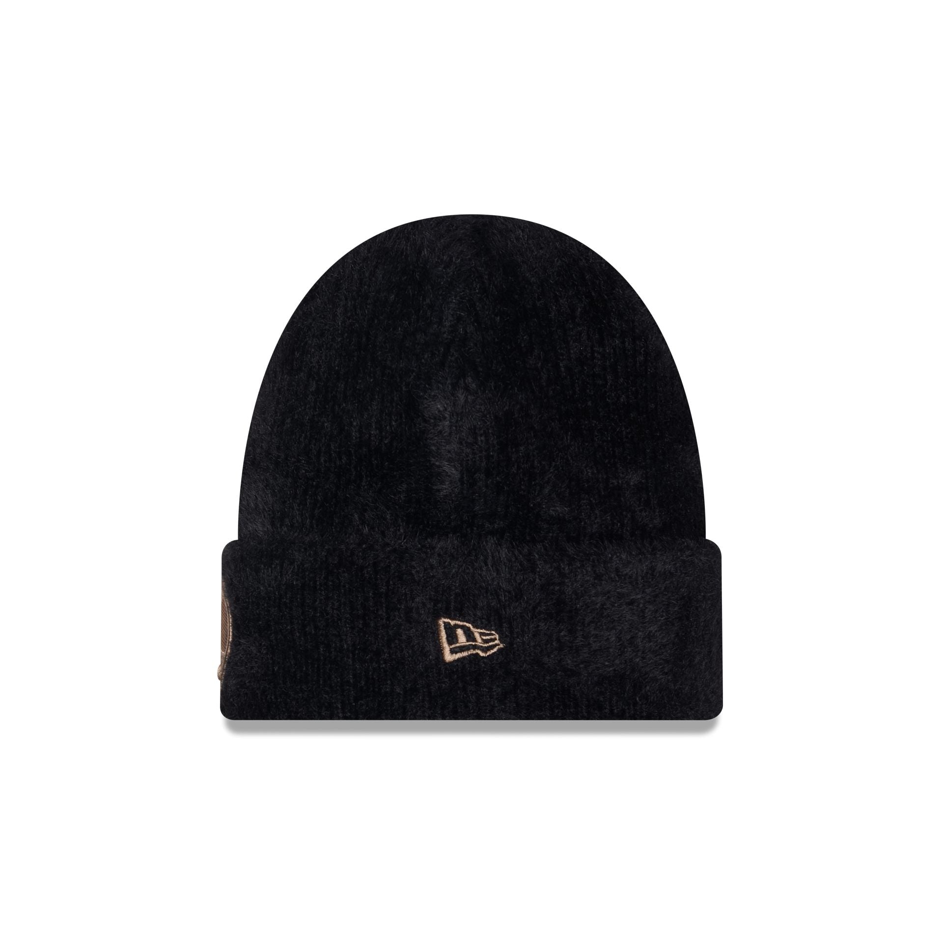 Golden State Warriors Camo Logo Fuzzy Cuff Knit Beanie Hat