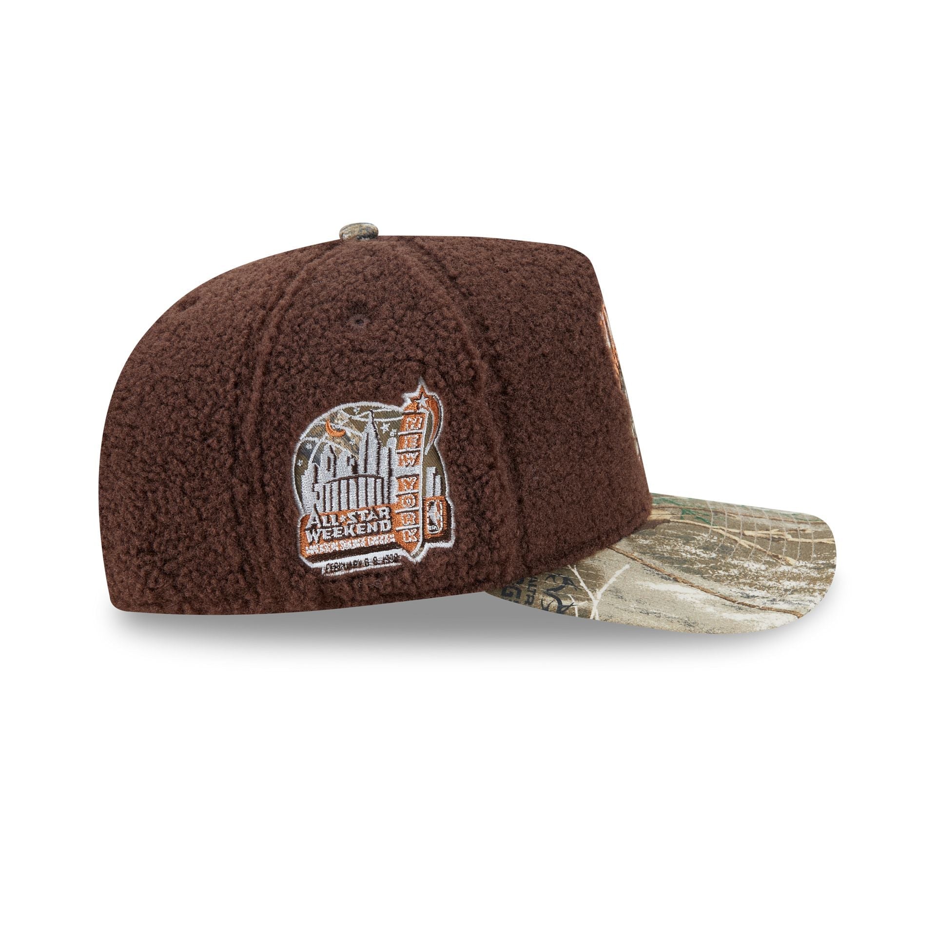Just Caps Hardwood Classics Realtree Camo New York Knicks 59FIFTY A-Frame Fitted Hat
