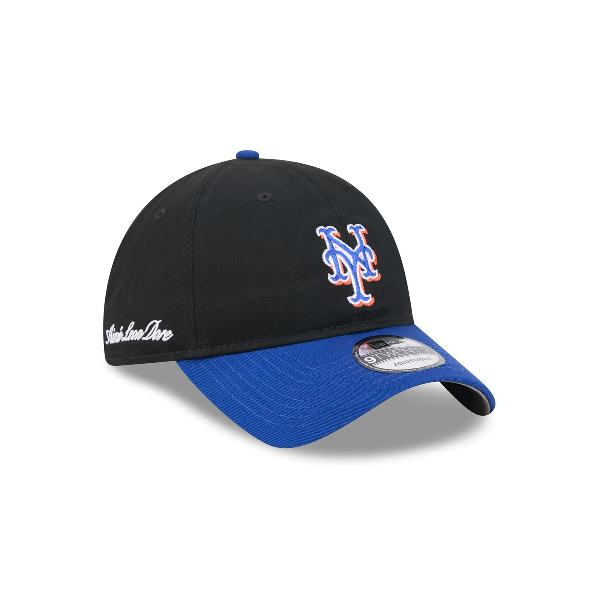 Aim�� Leon Dore New York Mets Black 9TWENTY Adjustable Hat