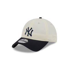 Aim�� Leon Dore New York Yankees Chrome White 9TWENTY Adjustable Hat