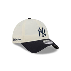 Aim�� Leon Dore New York Yankees Chrome White 9TWENTY Adjustable Hat