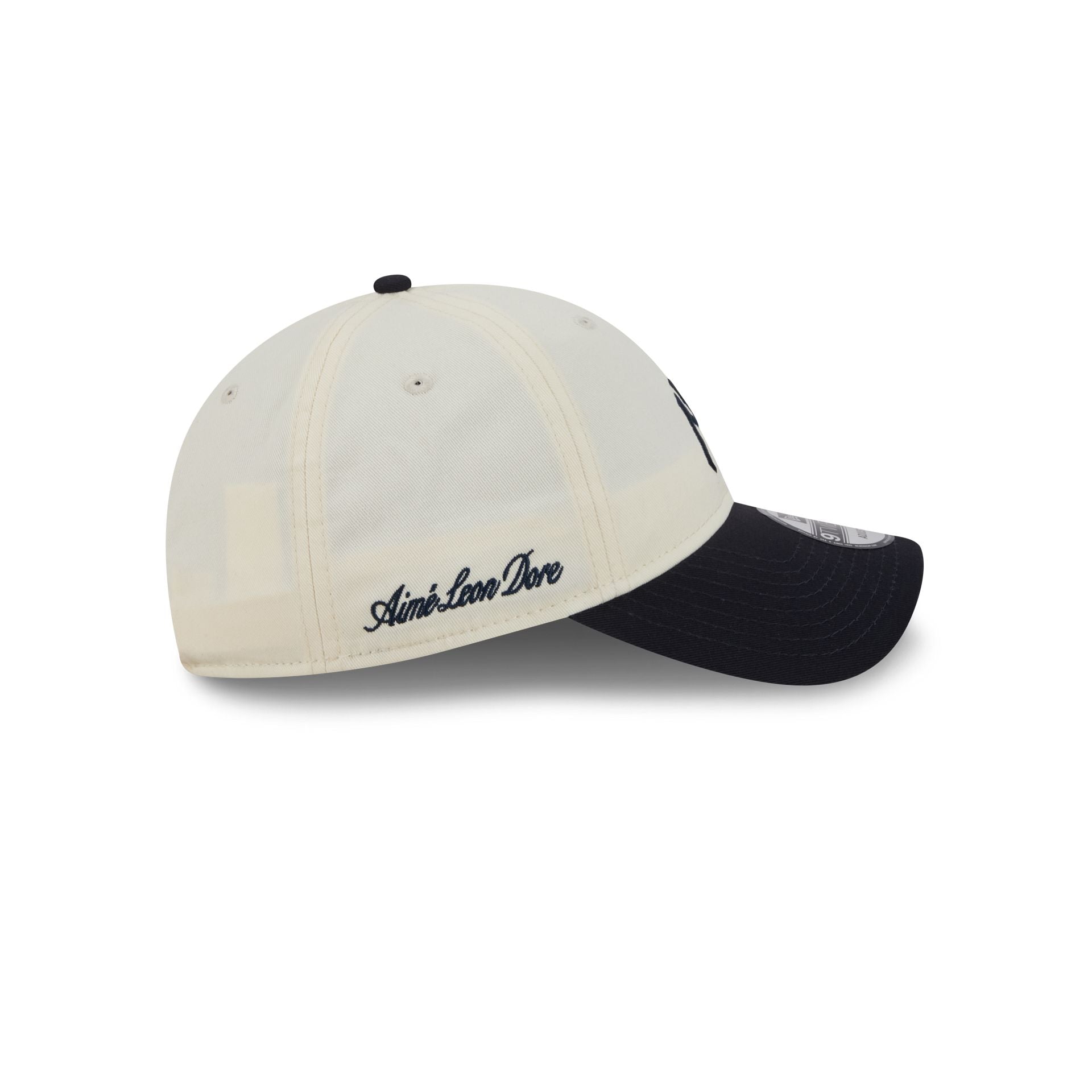 Aim�� Leon Dore New York Yankees Chrome White 9TWENTY Adjustable Hat