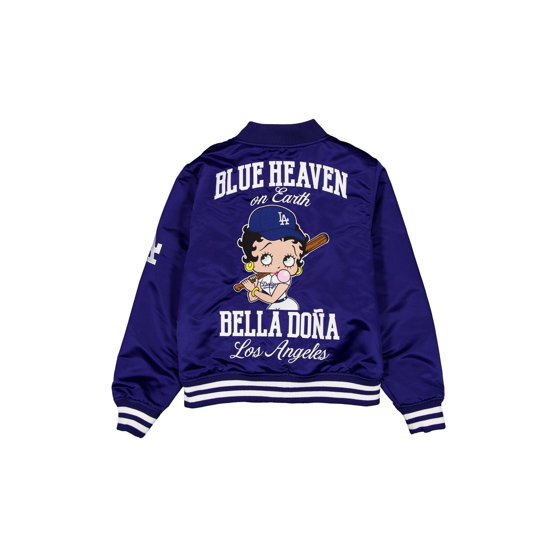 Bella Doña x Betty Boop x Los Angeles Dodgers Women's Dark Royal Jacket