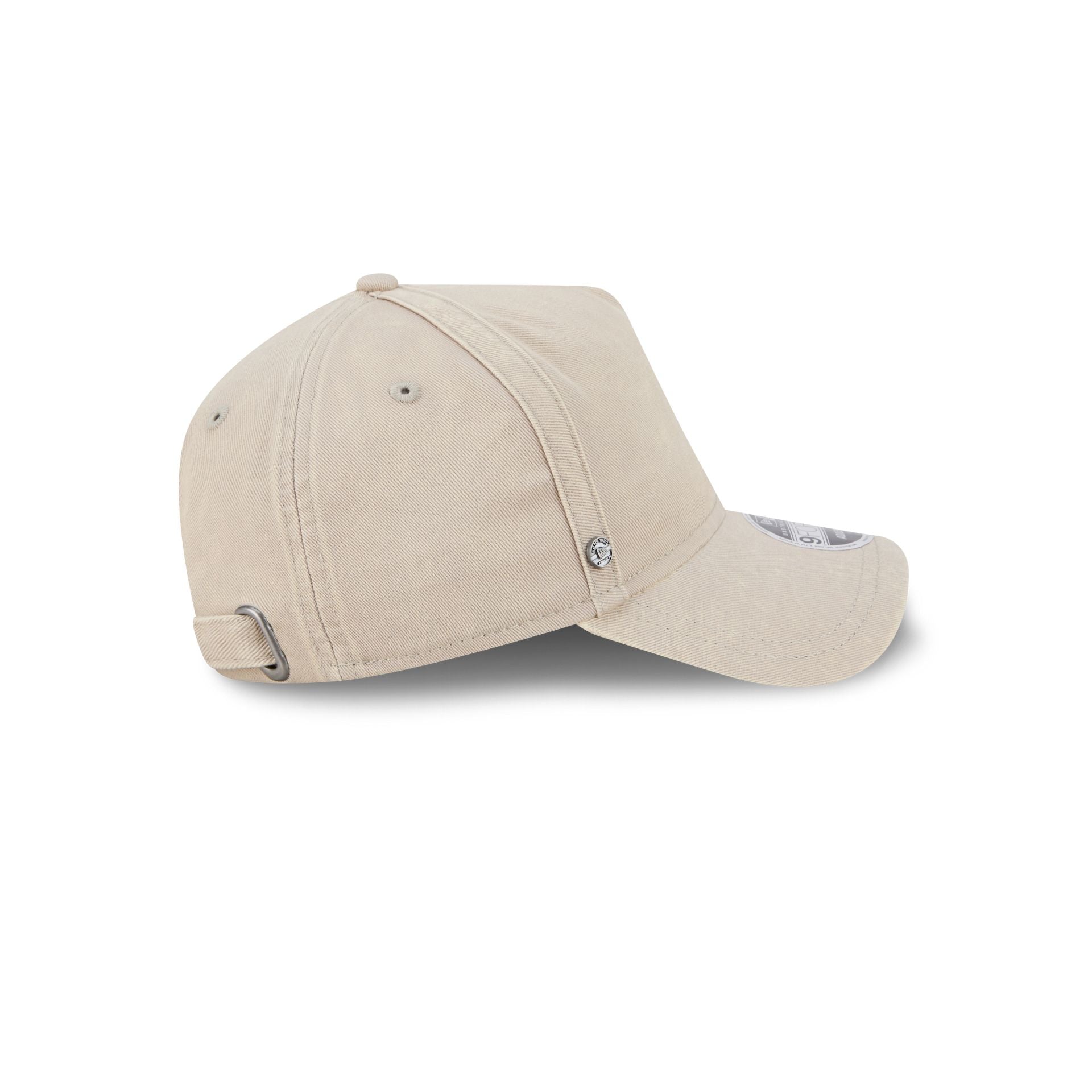New Era Cap Gray Soft Wash 9FORTY A-Frame Unstructured Adjustable Hat