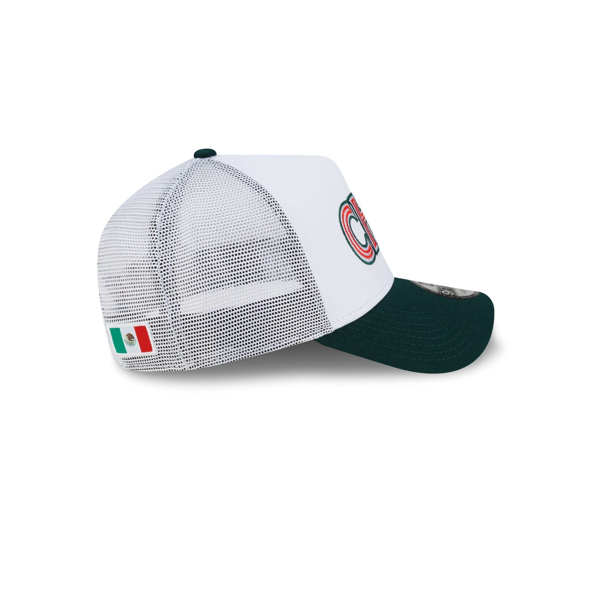 2026 Mexico City Race Special Team Fifty 5 Carlos Sainz White 9FORTY A-Frame Trucker Hat