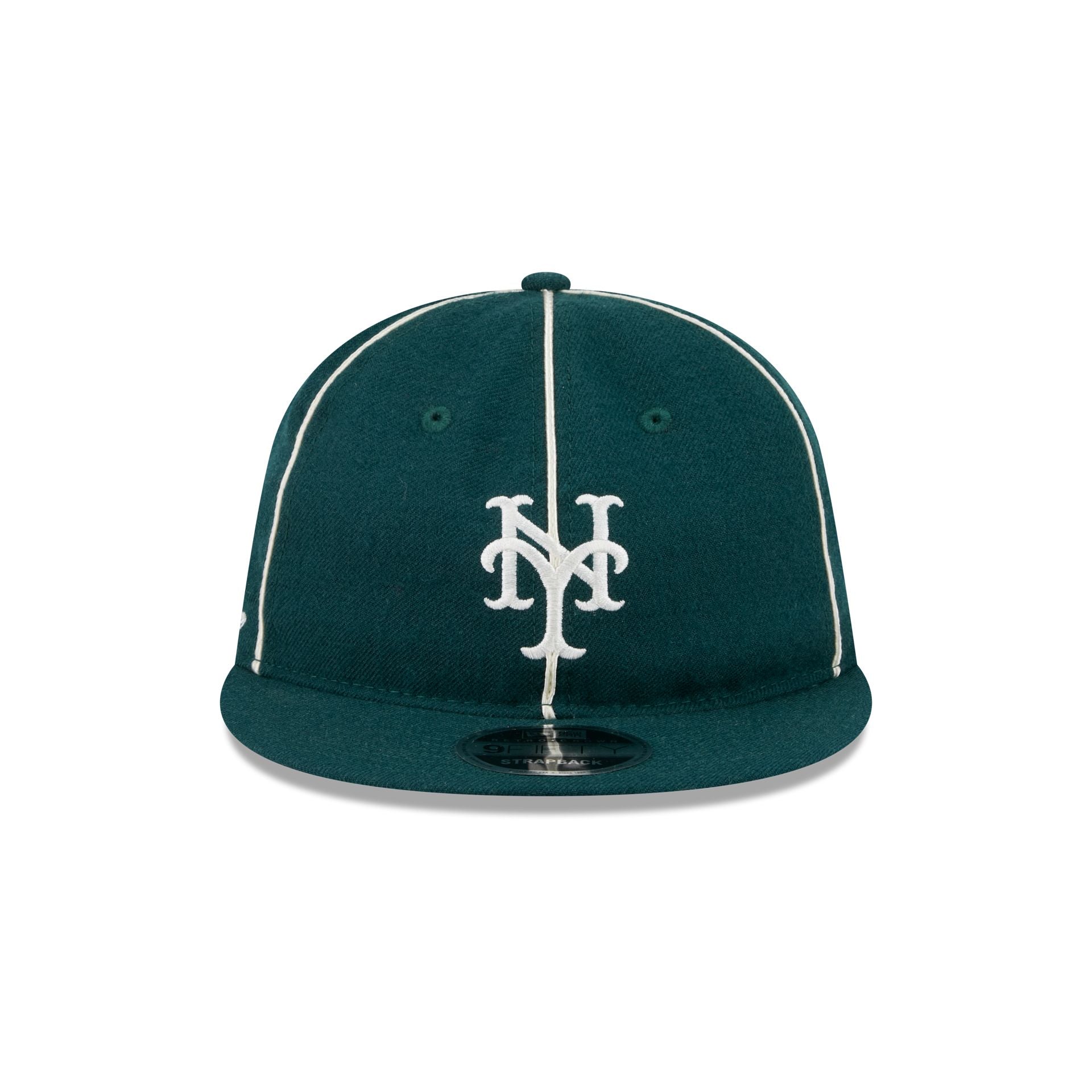 Aim�� Leon Dore New York Mets Piping Green Retro Crown 9FIFTY Adjustable Hat